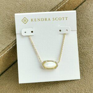 Kendra Scott Elisa Necklace, Gold Ivory Pearl